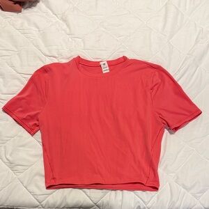 Lululemon Athletica Coral Crop Top